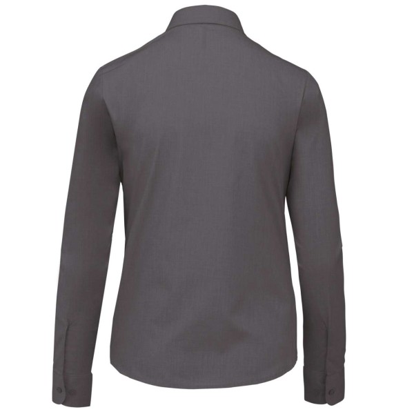 JESSICA - LADIES' LONG-SLEEVED SHIRT Szürke 