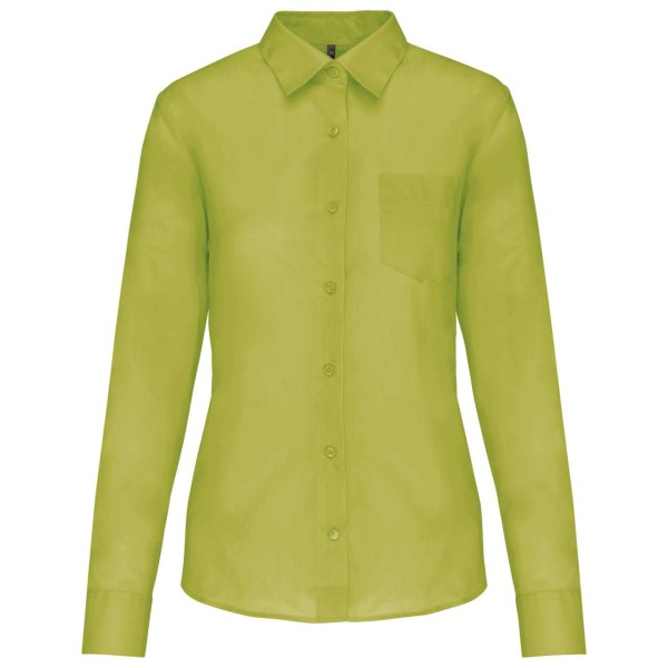 JESSICA - LADIES' LONG-SLEEVED SHIRT Zöld 