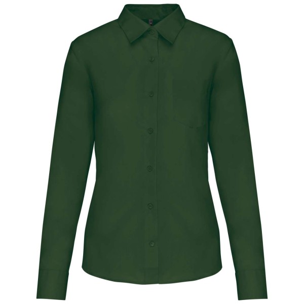 JESSICA - LADIES' LONG-SLEEVED SHIRT Zöld 