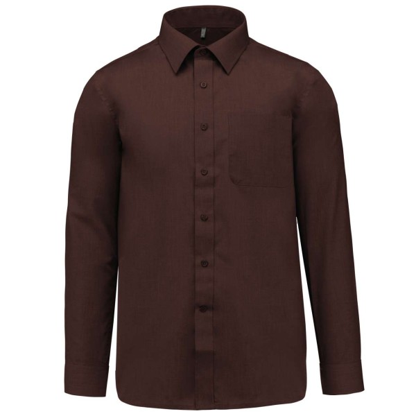 JOFREY - LONG-SLEEVED SHIRT Barna 