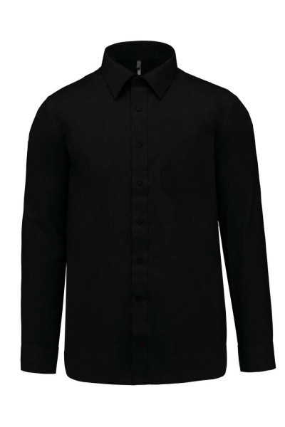 JOFREY - LONG-SLEEVED SHIRT Fekete 
