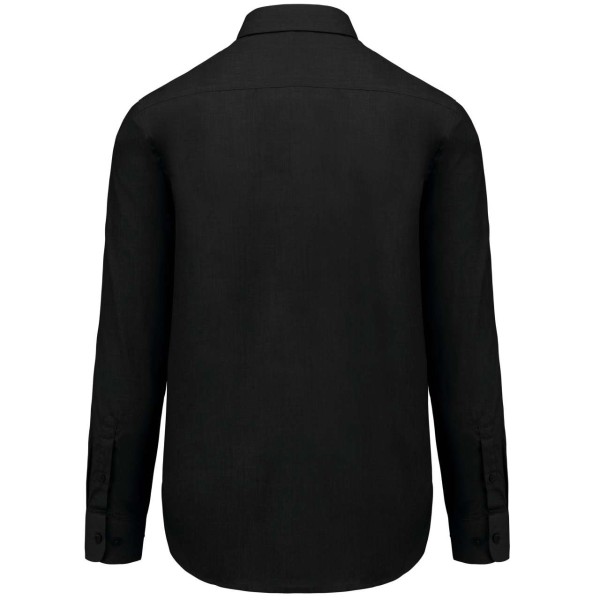 JOFREY - LONG-SLEEVED SHIRT Fekete 