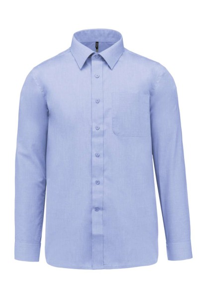 JOFREY - LONG-SLEEVED SHIRT Kék 