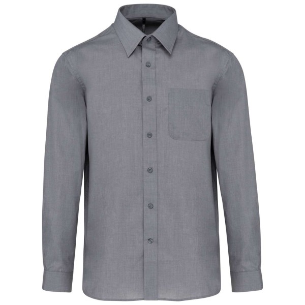 JOFREY - LONG-SLEEVED SHIRT Szürke 