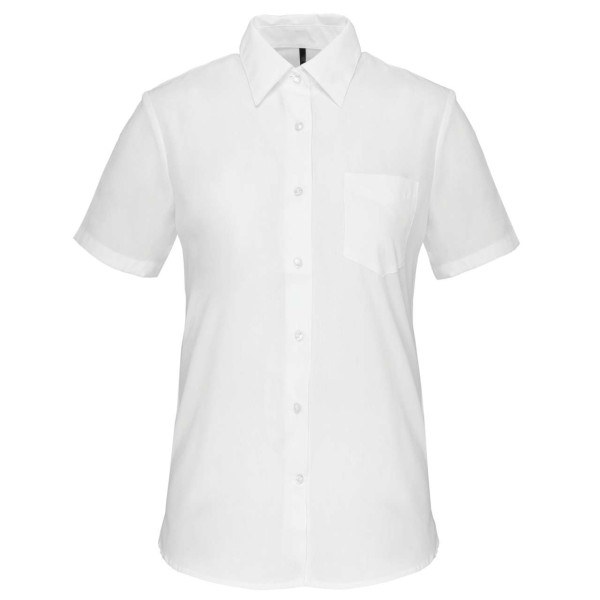 JUDITH - LADIES' SHORT-SLEEVED SHIRT Fehér 