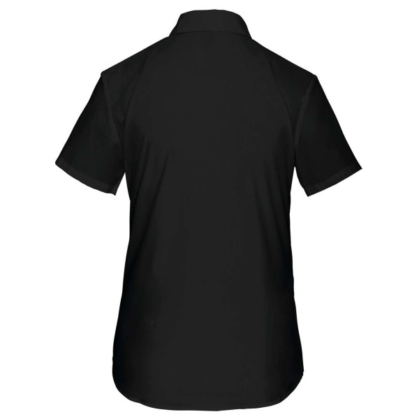JUDITH - LADIES' SHORT-SLEEVED SHIRT Fekete 