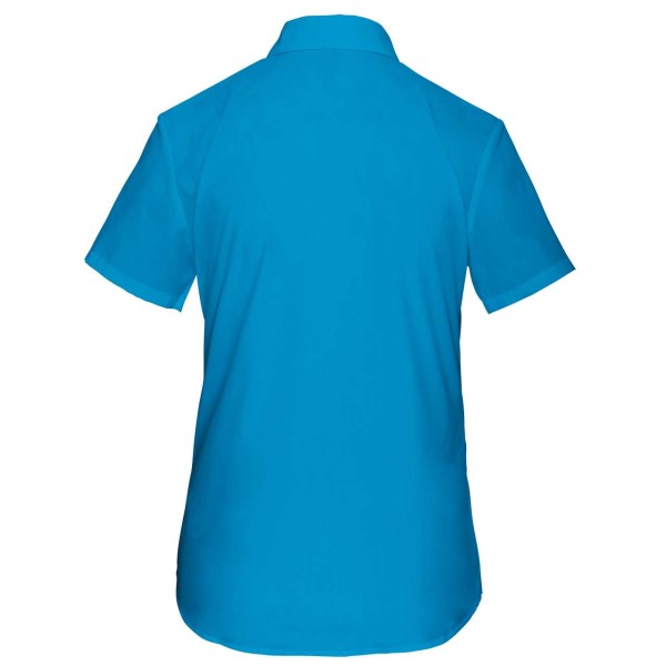 JUDITH - LADIES' SHORT-SLEEVED SHIRT Kék 