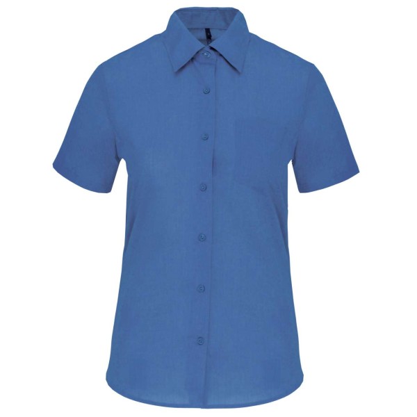 JUDITH - LADIES' SHORT-SLEEVED SHIRT Kék 