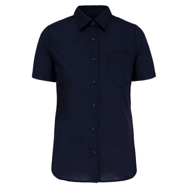 JUDITH - LADIES' SHORT-SLEEVED SHIRT Kék 