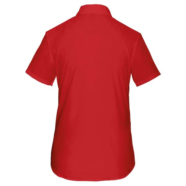 JUDITH - LADIES' SHORT-SLEEVED SHIRT Piros 