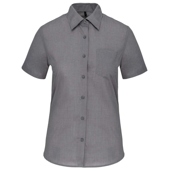 JUDITH - LADIES' SHORT-SLEEVED SHIRT Szürke 