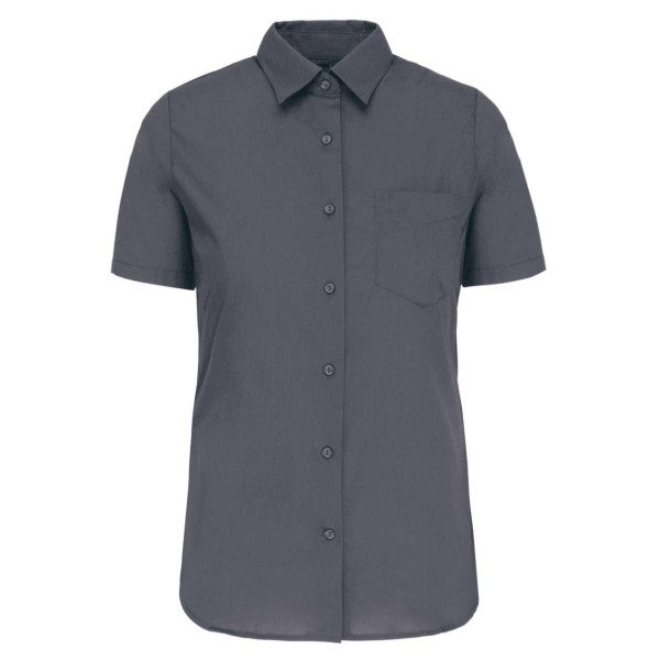 JUDITH - LADIES' SHORT-SLEEVED SHIRT Szürke 
