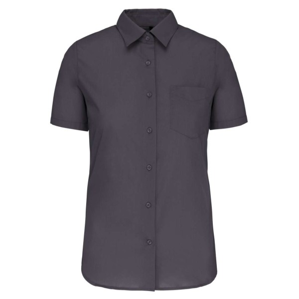 JUDITH - LADIES' SHORT-SLEEVED SHIRT Szürke 