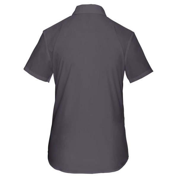 JUDITH - LADIES' SHORT-SLEEVED SHIRT Szürke 
