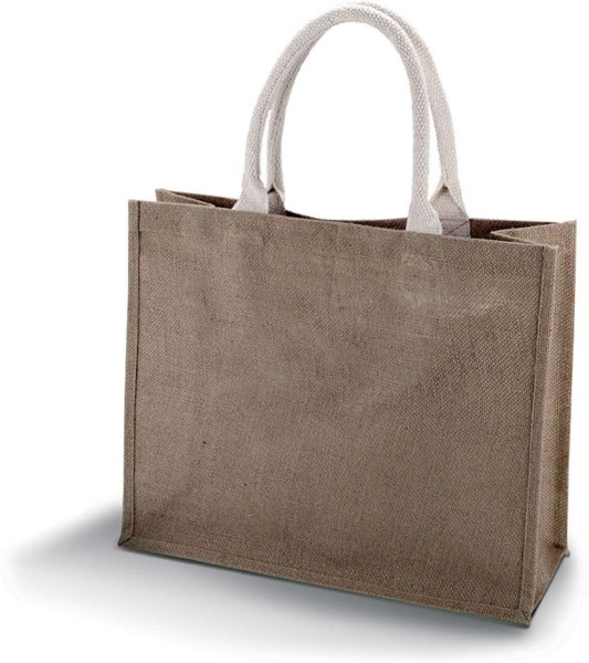 JUTE BEACH BAG Barna 