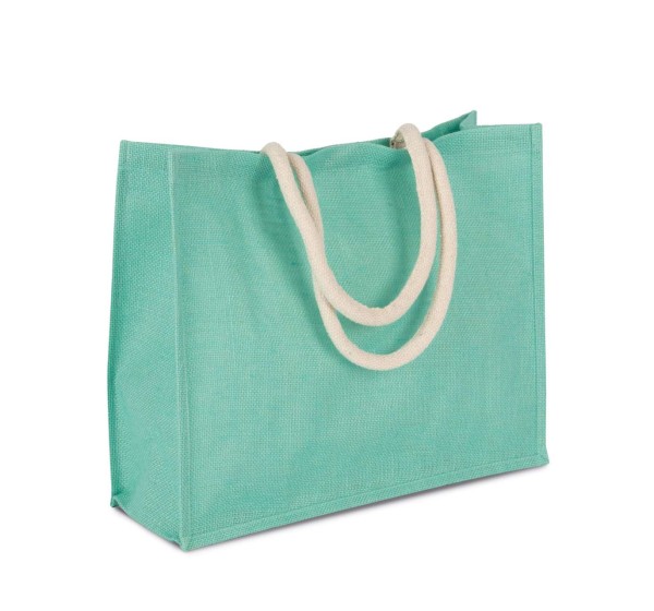 JUTE BEACH BAG Zöld 