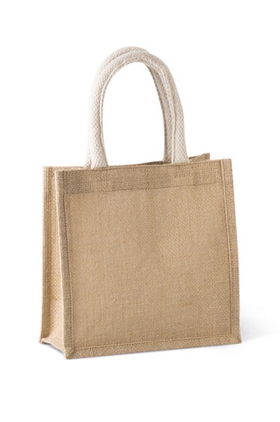 JUTE CANVAS TOTE - SMALL Piros 