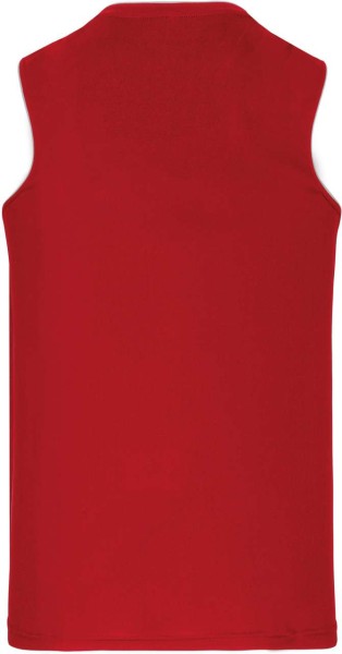 KIDS' BASKETBALL JERSEY Piros 
