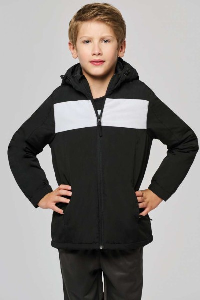 KIDS' CLUB JACKET Fekete 