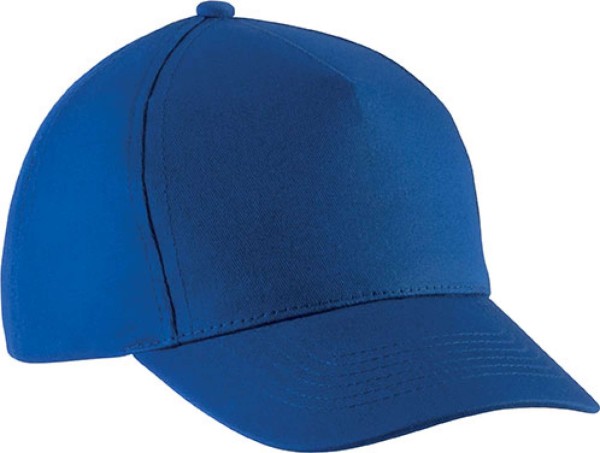 KIDS' COTTON CAP - 5 PANELS Kék 