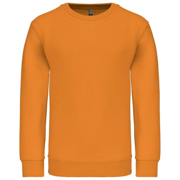 KIDS' CREW NECK SWEATSHIRT Narancssárga 