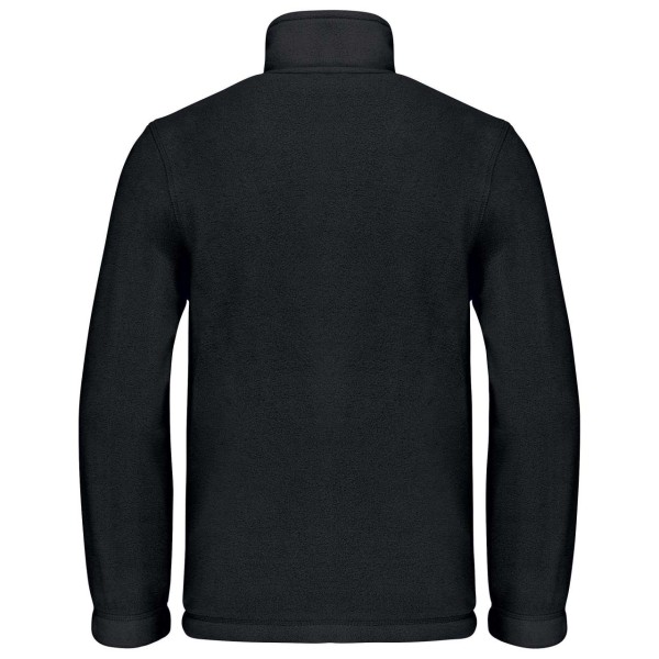 KIDS' FULL ZIP FLEECE JACKET Fekete 