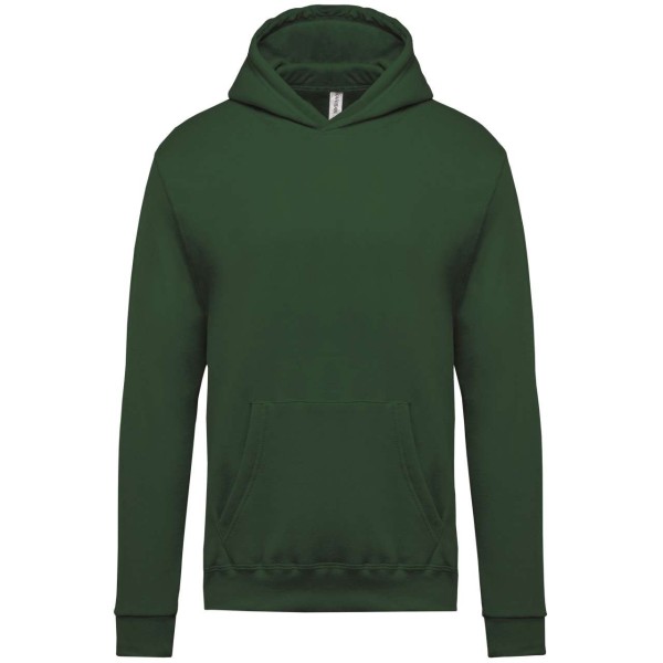KIDS’ HOODED SWEATSHIRT Zöld 