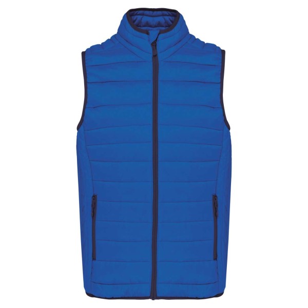 KIDS' LIGHTWEIGHT SLEEVELESS PADDED JACKET Kék 