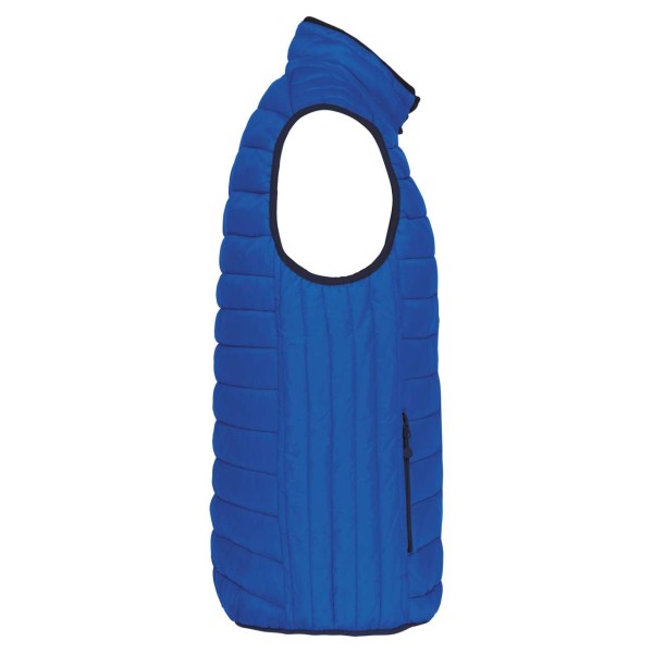 KIDS' LIGHTWEIGHT SLEEVELESS PADDED JACKET Kék 