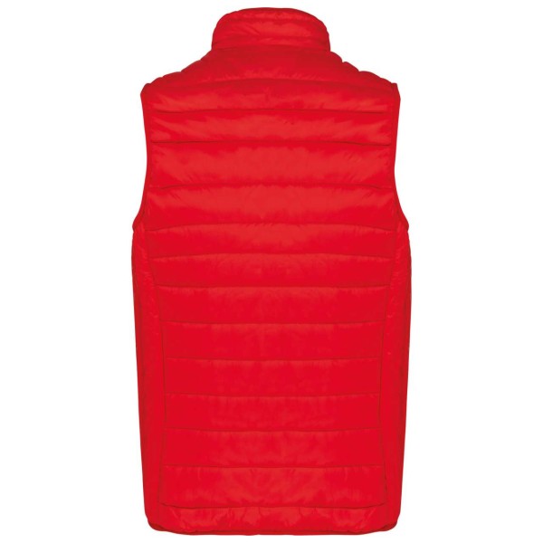 KIDS' LIGHTWEIGHT SLEEVELESS PADDED JACKET Piros 
