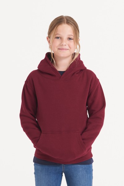 KIDS ORGANIC HOODIE Piros 