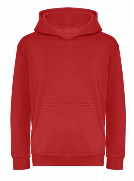 KIDS ORGANIC HOODIE Piros 