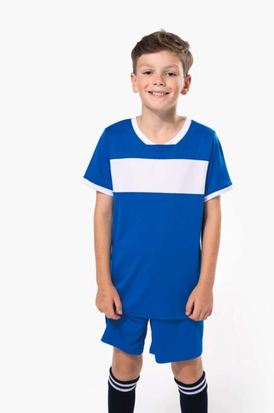 KIDS’ SHORT-SLEEVED JERSEY Fekete 