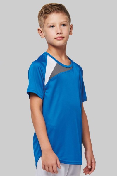 KIDS' SHORT-SLEEVED JERSEY Sárga 