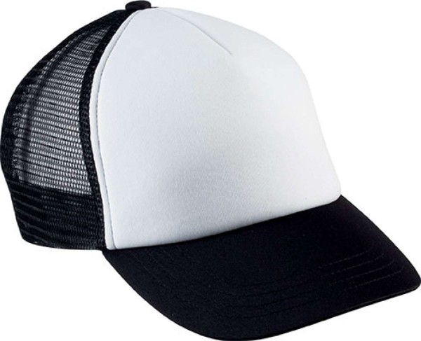 KIDS' TRUCKER MESH CAP - 5 PANELS Fehér 