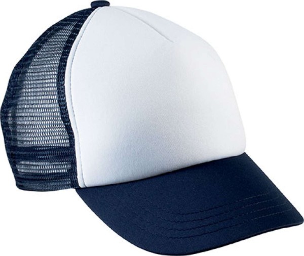 KIDS' TRUCKER MESH CAP - 5 PANELS Fehér 