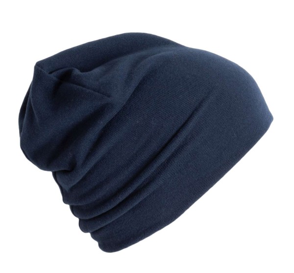 KNITTED BEANIE Kék 