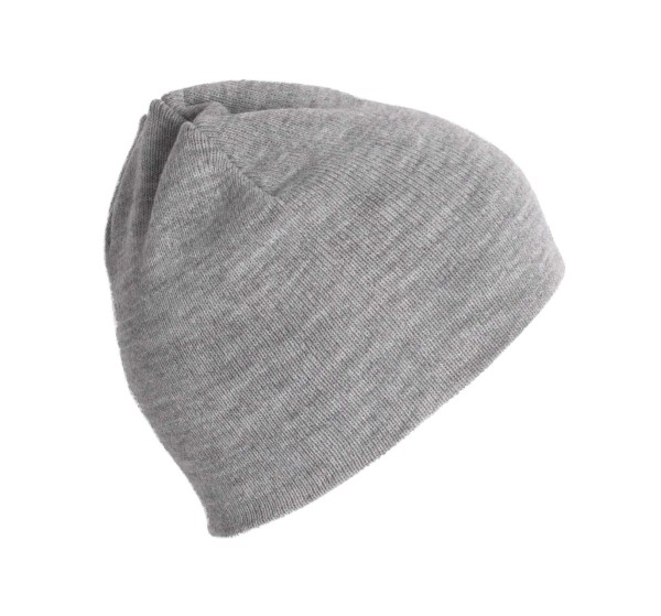 KNITTED BEANIE Szürke 