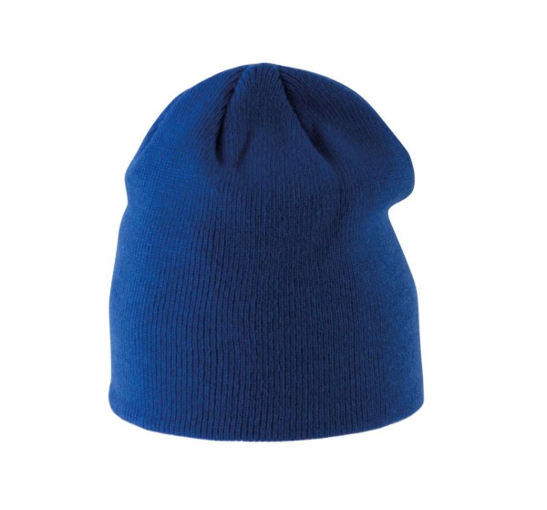 KNITTED KIDS' BEANIE Kék 