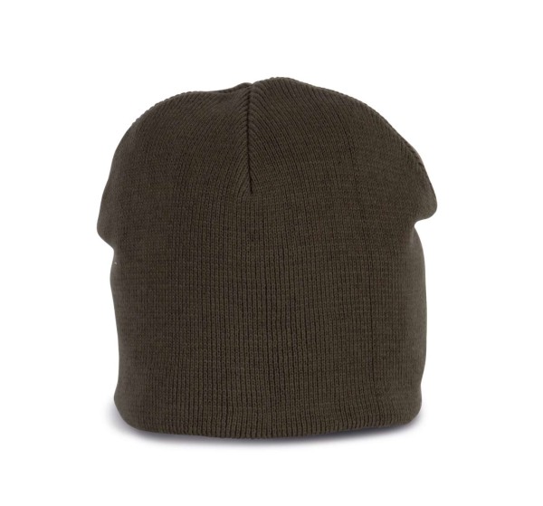 KNITTED ORGANIC COTTON BEANIE Szürke 