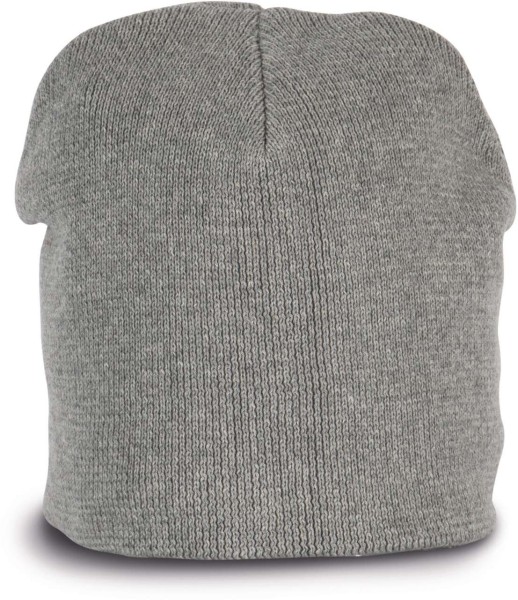 KNITTED ORGANIC COTTON BEANIE Szürke 