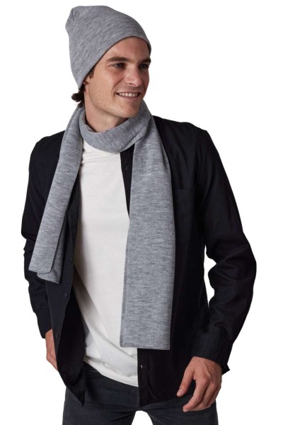 KNITTED SCARF Szürke 
