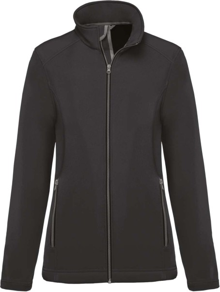 LADIES’ 2-LAYER SOFTSHELL JACKET Szürke 