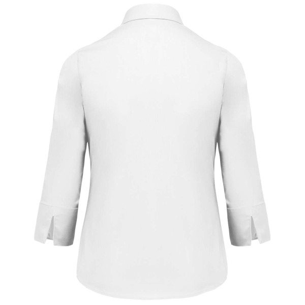 LADIES' 3/4 SLEEVED SHIRT Fehér 