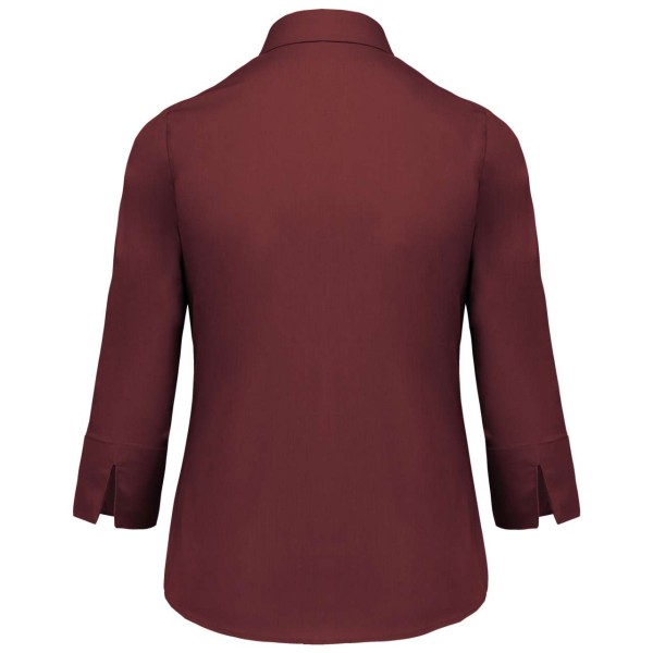 LADIES' 3/4 SLEEVED SHIRT Piros 