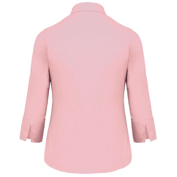 LADIES' 3/4 SLEEVED SHIRT Rózsaszín 