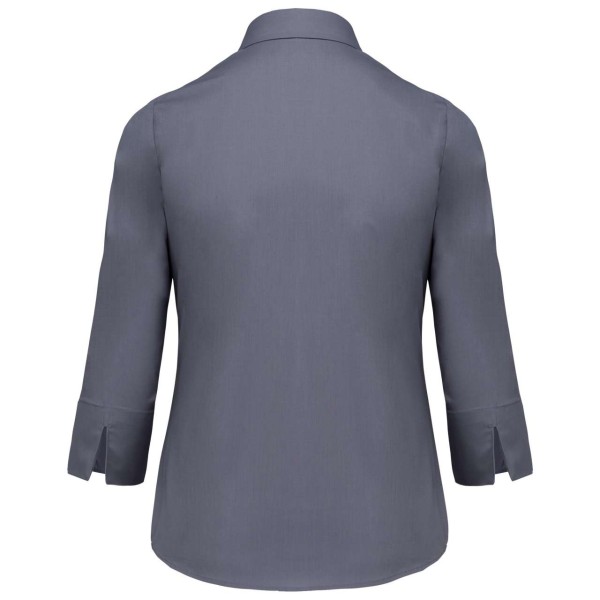 LADIES' 3/4 SLEEVED SHIRT Szürke 