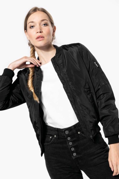 LADIES' BOMBER JACKET Kék 