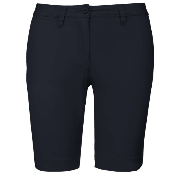 LADIES' CHINO BERMUDA SHORTS Kék 