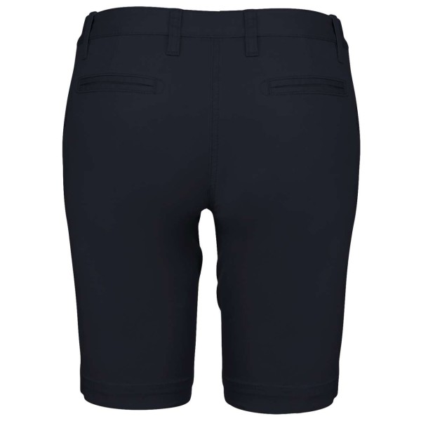 LADIES' CHINO BERMUDA SHORTS Kék 
